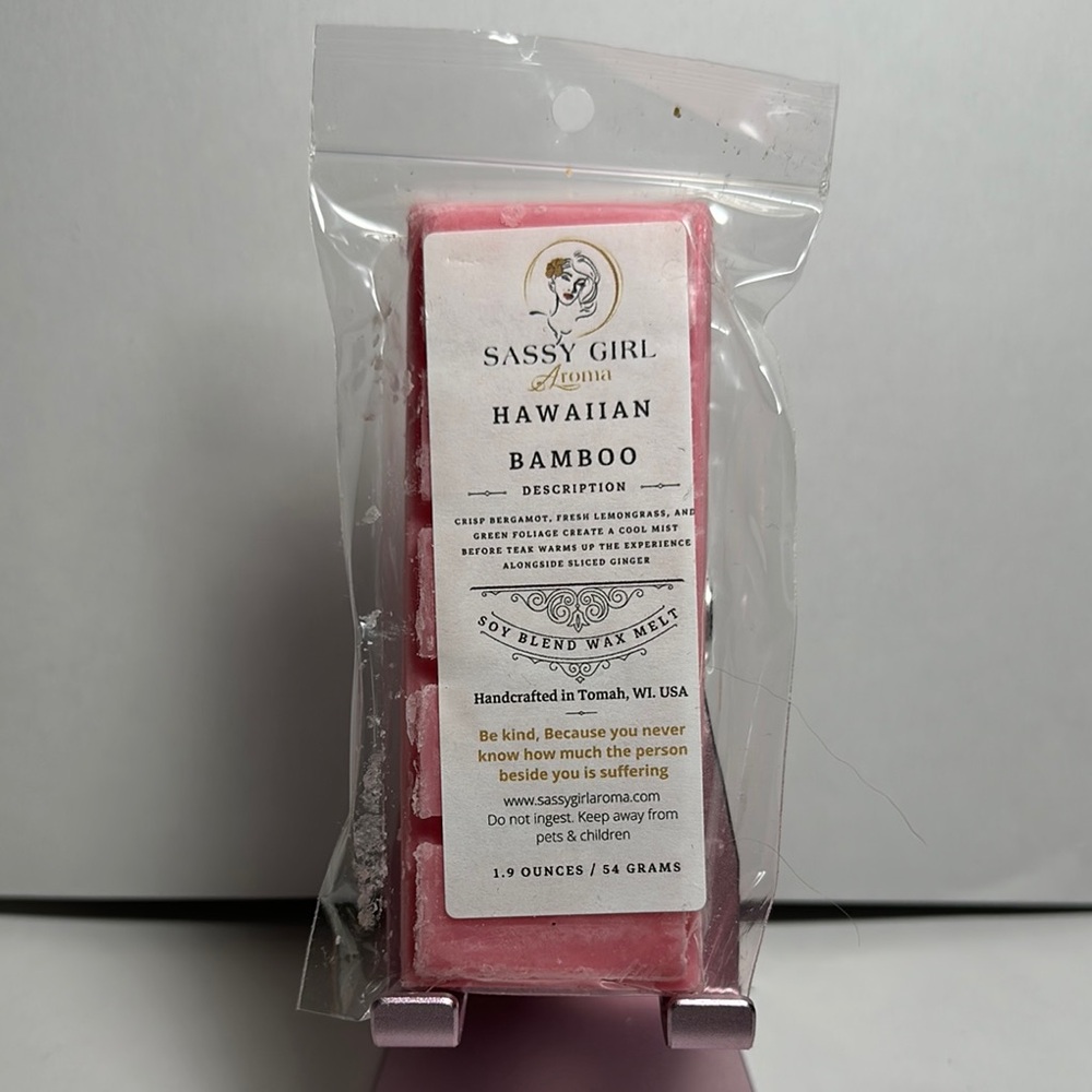 Sassy Girl Aroma Wax Melts - Hawaiian Bamboo
